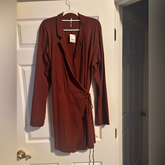 🎉Free People wrap dress🎉 Size XL - Picture 4 of 9
